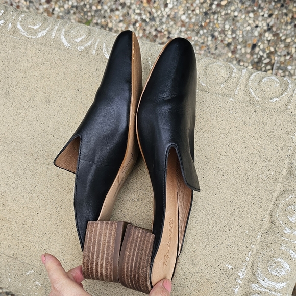 Madewell The Willa Loafer Mule black 7 - Picture 8 of 16